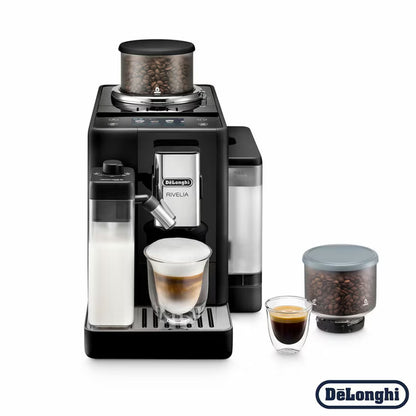 De'Longhi EXAM450.55.B Rivelia Bean-To-Cup Coffee Machine in Black