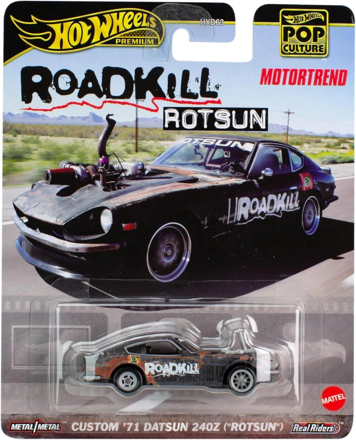 Hot Wheels Premium Pop Culture Roadkill ROTSUN image 0