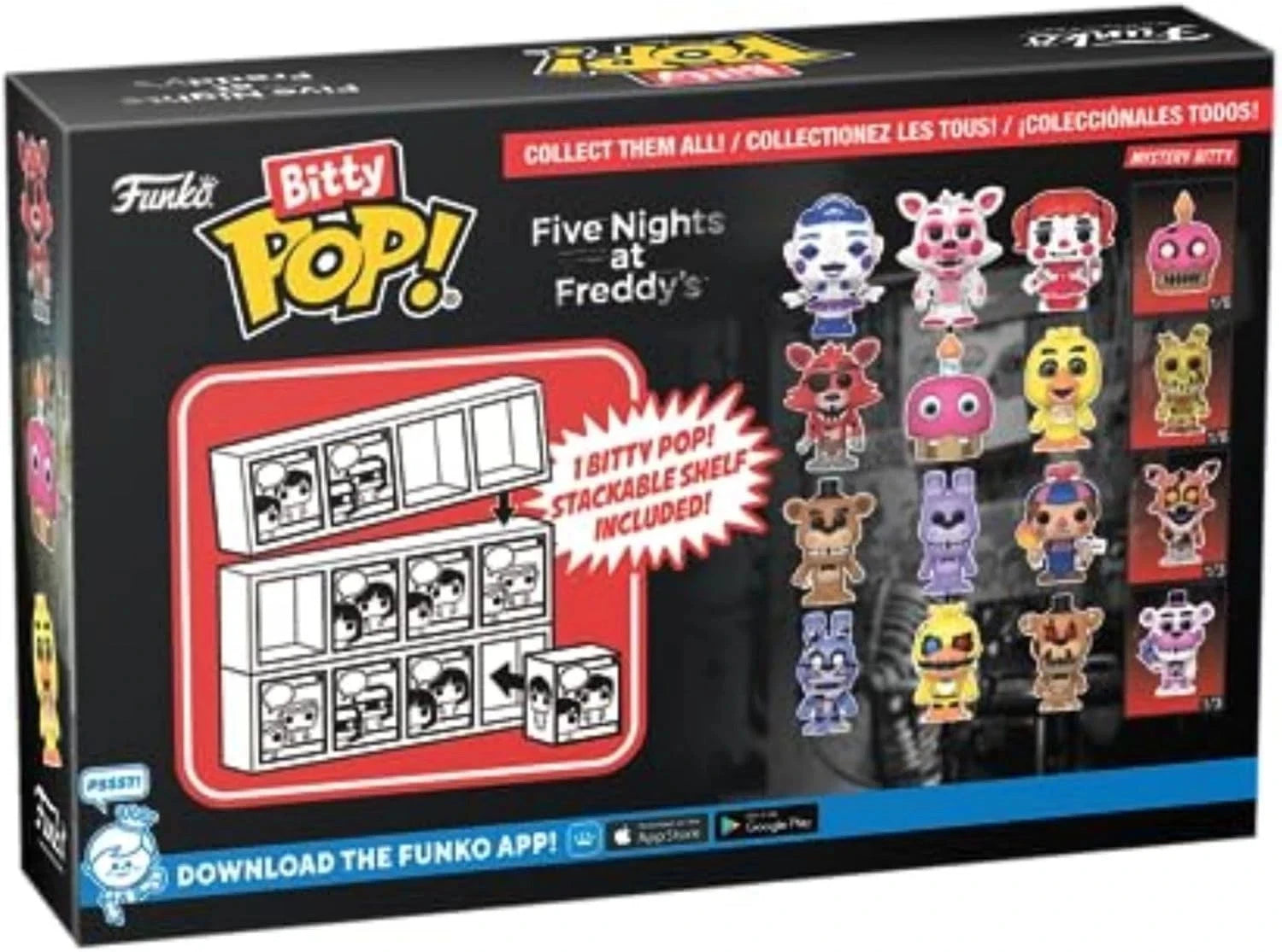 Funko Bitty POP! Five Nights at Freddy's Ballora, Foxy, Baby, & Mystery image 4