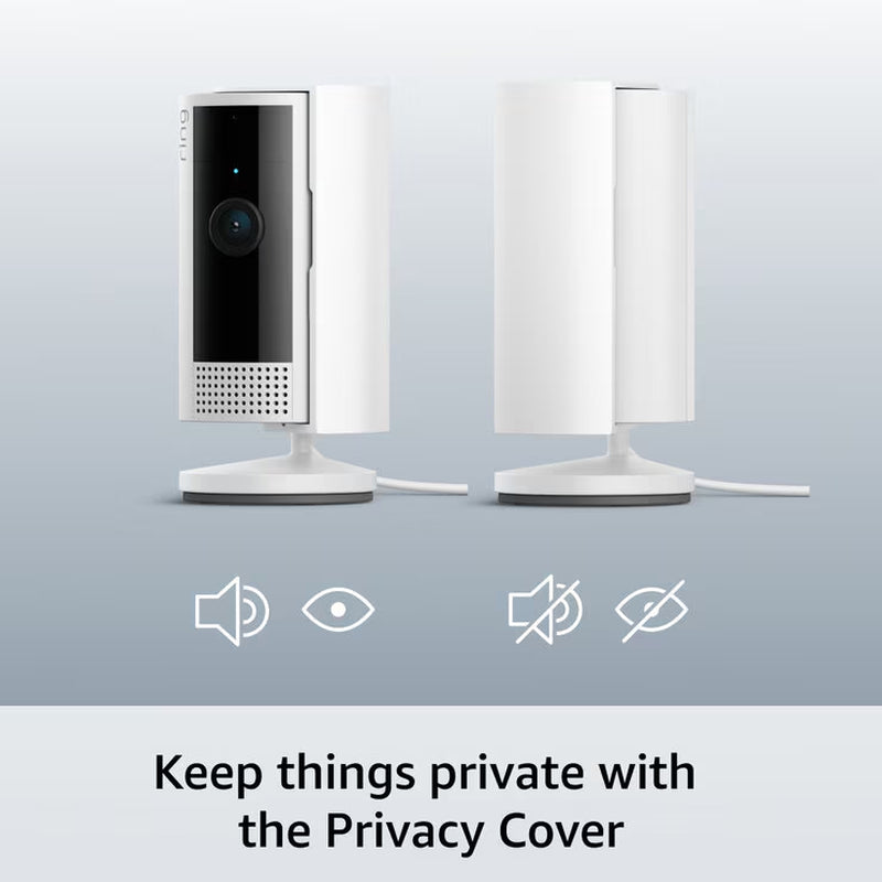 Ring Wired Indoor Camera 2 Pack in Black