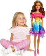 Barbie Large Doll with Brown Hair, 71cm Tall image 0