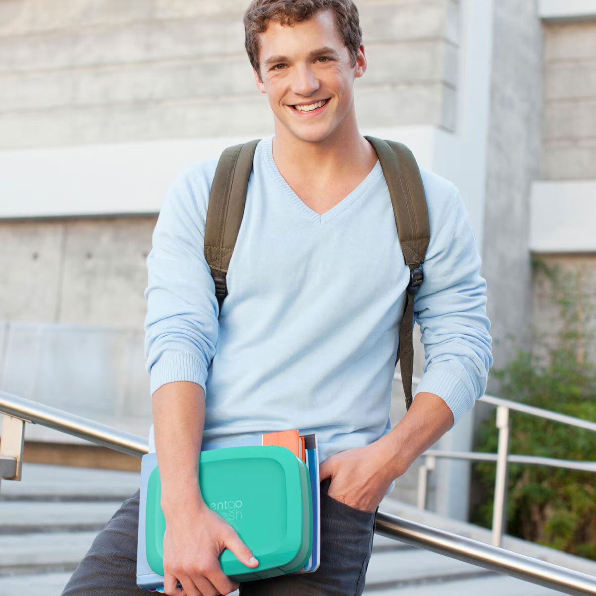 Bentgo Fresh Lunch Box Bundle, 2 Pack in Blue & Mint