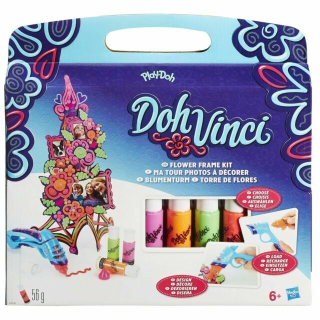 Hasbro Play-Doh Doh Vinci Flower Tower Photo Frame image 0