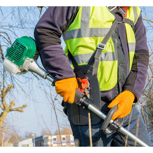 Webb 26Cc 25Cm Straight Shaft Loop Handled Petrol Brushcutter - Model WEBC26 image 1