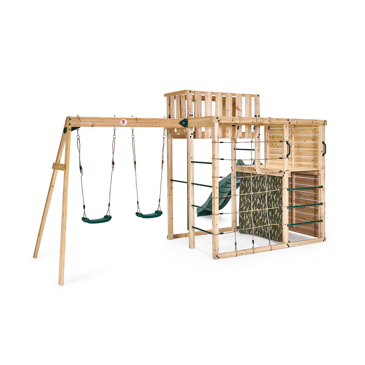 Plum Wooden Climbing Cube XL with Swing Arm (3+ Years)