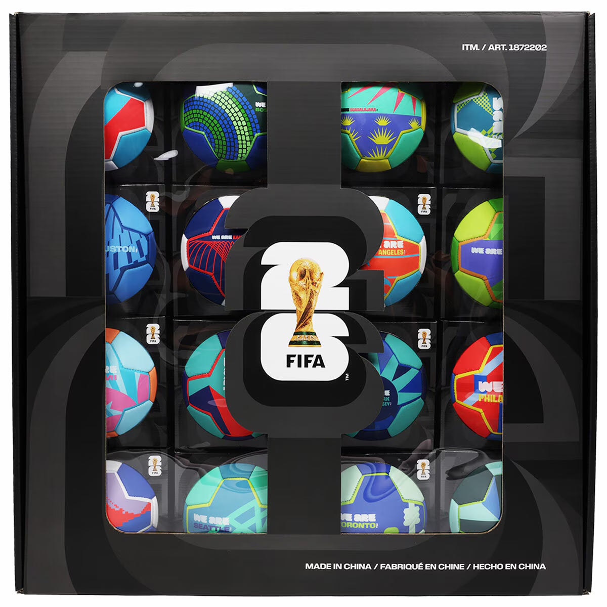 FIFA World Cup 2026 Host City Footballs (16 Pc Set)