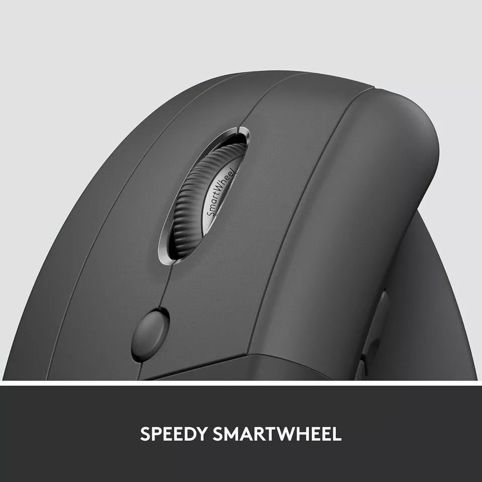 Logitech Lift Left, Vertical Ergonomic Mouse - Left-Handed image 2