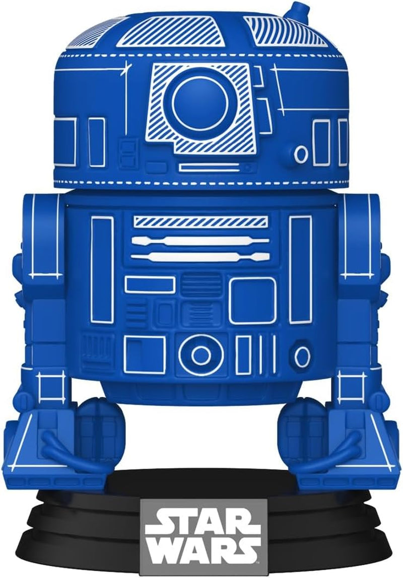 Pop! Star Wars: R2-D2 -Blueprint - Collectable Vinyl Figure - Gift Idea - Official Merchandise - Toys for Kids & Adults - Star Wars Fans - Model Figure for Collectors and Display