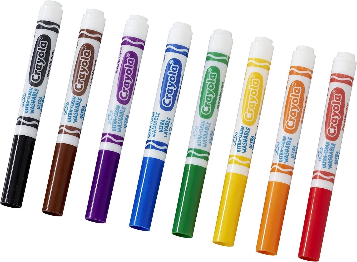 Crayola 8 Count Washable Bright Markers image 5