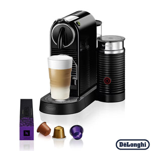 Nespresso by De'Longhi Citiz Capsule Coffee Machine & Aeroccino Milk Frother, Bl image 0