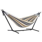 Vivere Cotton Hammock with Steel Frame and Premium Carry Bag (9 Ft) image 0