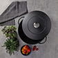 Tramontina Enameled Cast Iron Wok, 32Cm / 5.0L image 4