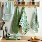 Kelly Collection Kitchen Towels 8 Pack, in Black image 1