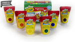 Crayola Washable Fingerpaint 6 Count Easy Squeeze Tubes image 0