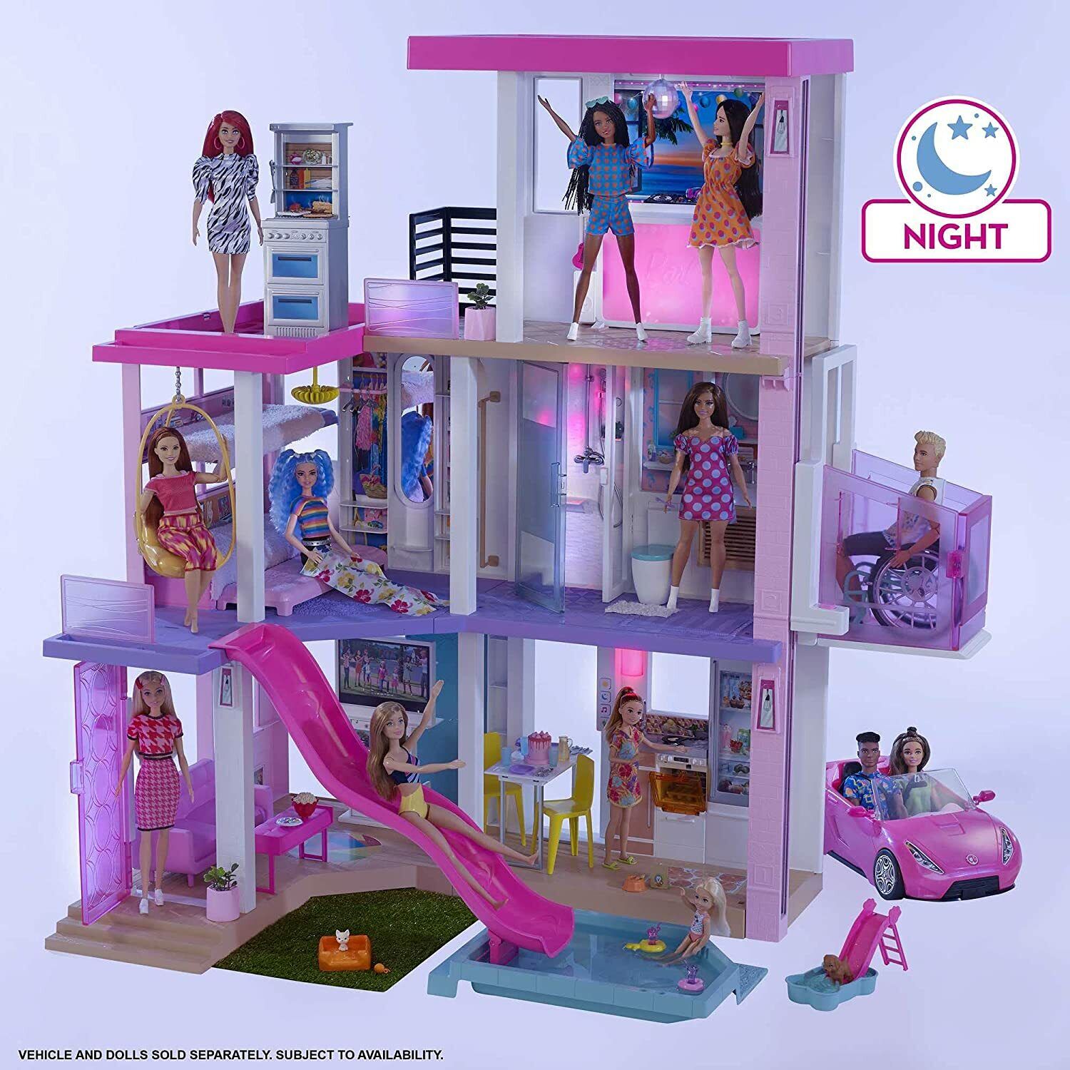 Barbie Dream House Dollhouse with 75+ Accessories/Wheelchair Accessible Elevator image 8