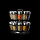 Cole & Mason 20 Jar Filled Spice Rack Carousel image 5