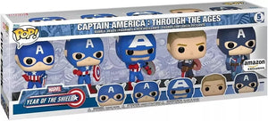 Funko POP! Marvel: Year of the Shield Captain America 5 Pack image 0