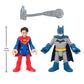 Imaginext DC Super Friends Batman and Supergirl Figure Set image 5