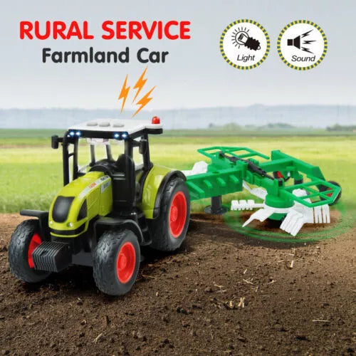 Big Daddy Farm Tractor Toy Truck 2-Piece with Sounds and Attachments image 2