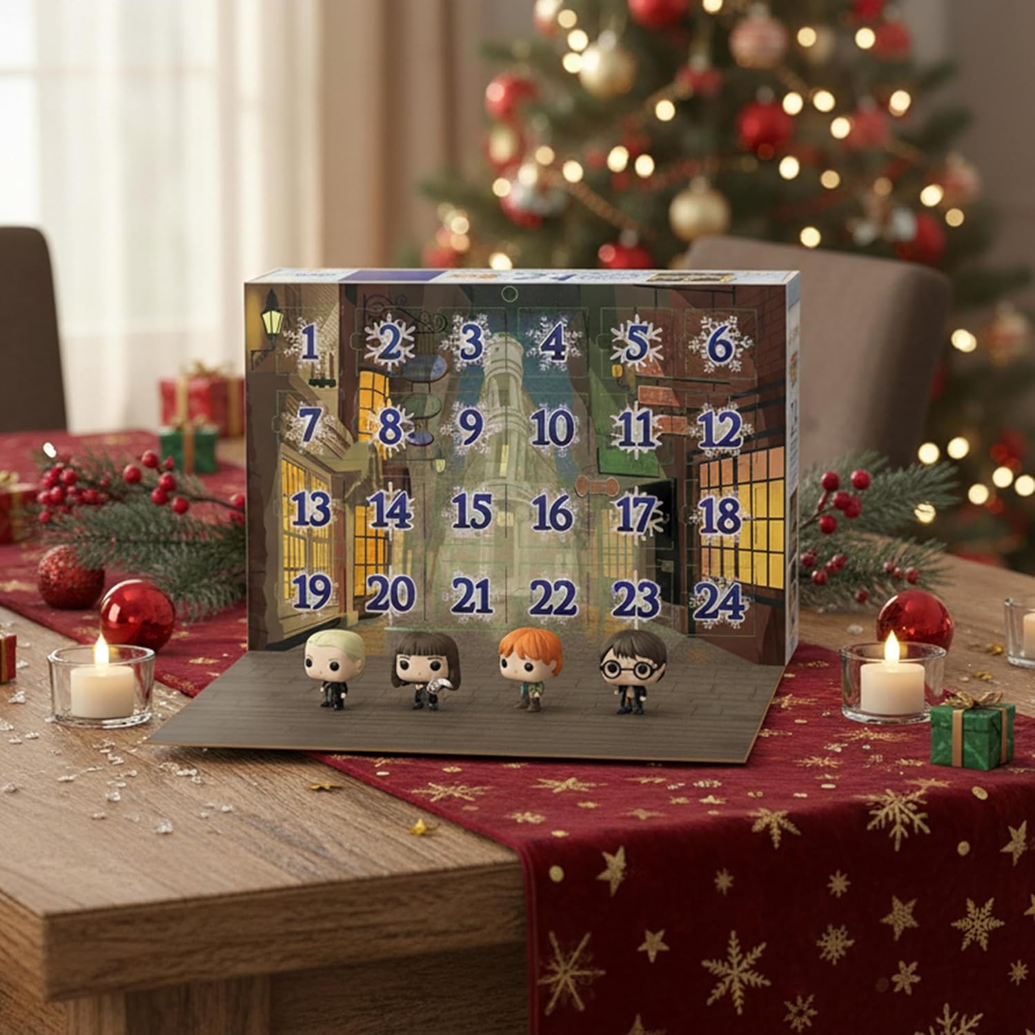 Funko Pocket Pop! Harry Potter 24-day Countdown Advent Calendar image 1