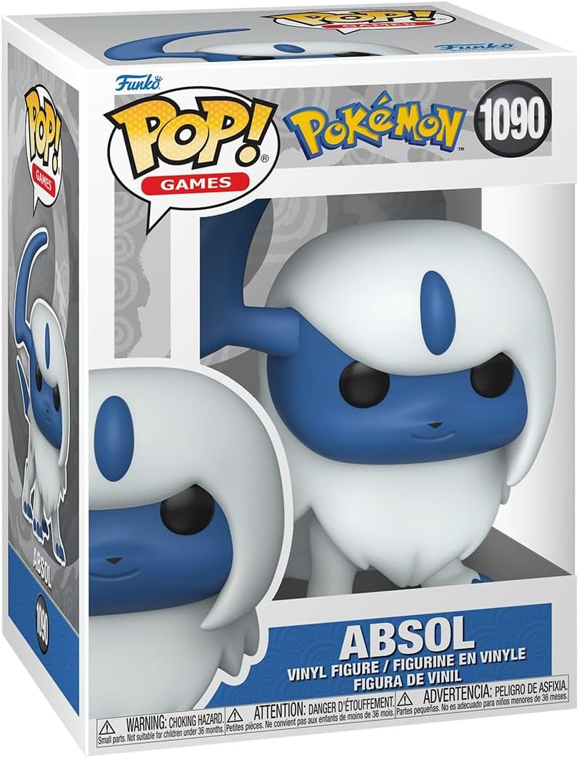 Pop! Games: Pokemon - Absol - Collectable Vinyl Figure - Gift Idea - Official Merchandise - Toys for Kids & Adults - Games Fans - Model Figure for Collectors and Display