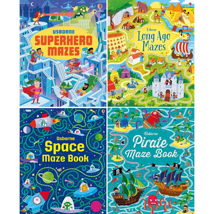 Usborne Maze X4 Book Pack image 0