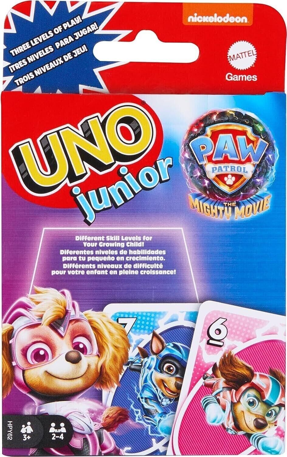 UNO Junior Paw Patrol The Mighty Movie image 0