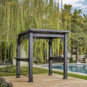 Keter Grill Gazebo 8Ft 1" X 6Ft 7" (2.47 X 2M)