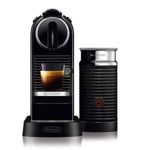 Nespresso by De'Longhi Citiz Capsule Coffee Machine & Aeroccino Milk Frother, Bl image 1