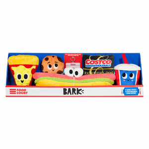 BARK Costco Food Court Dog Toys, 5 Pack image 0