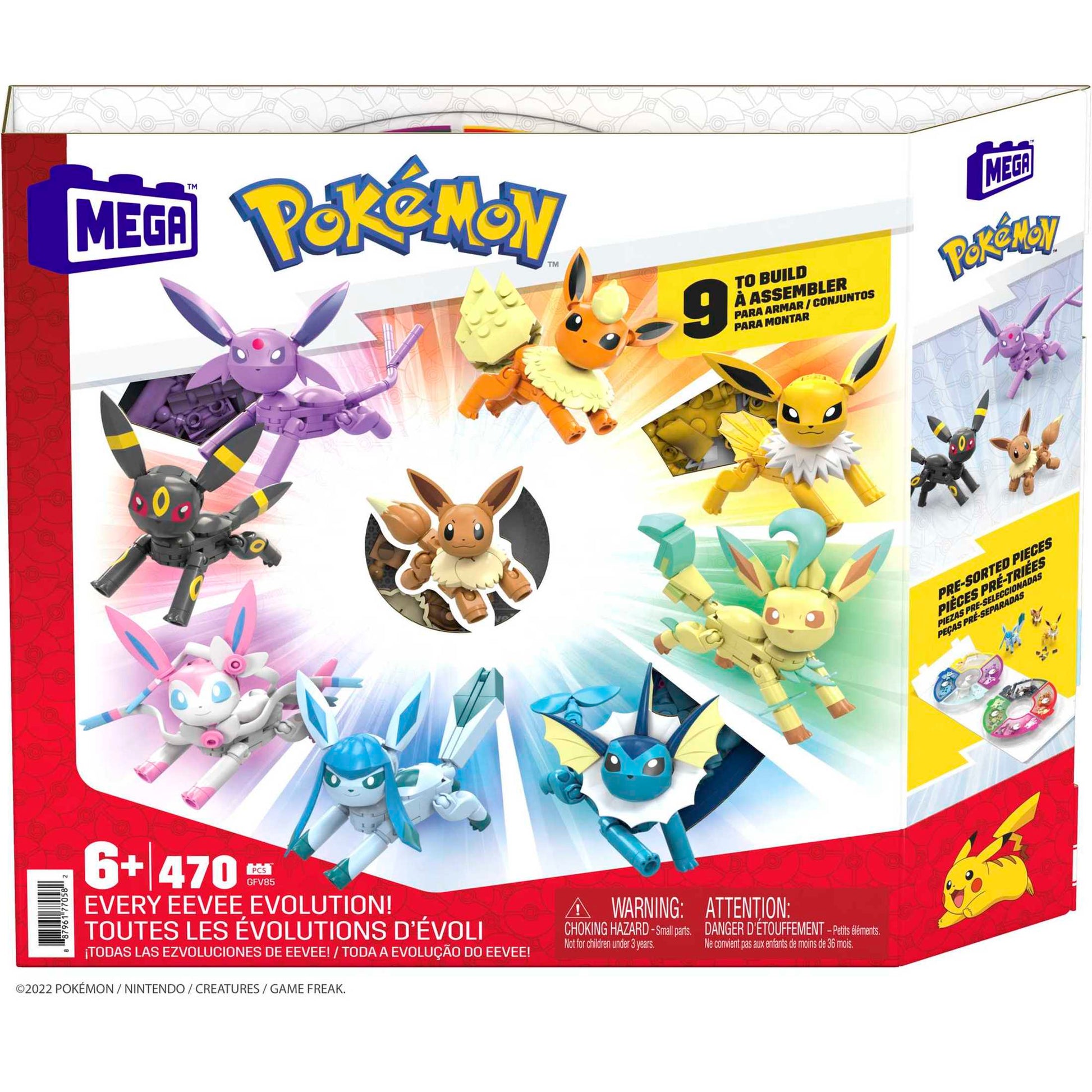 Mega Construx Pokémon Building Toy Kit Every Eevee Evolution! image 2