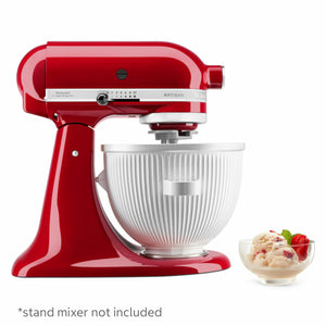 Kitchenaid 5KSMICM Ice Cream Maker Attachment in White