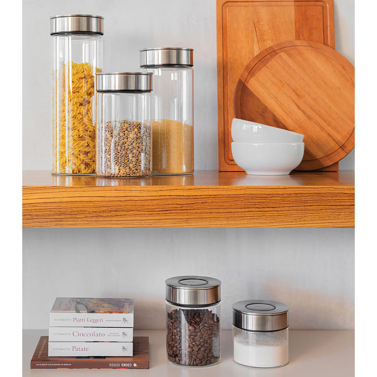 Tramontina Airtight Glass Container Set, 5 Piece image 0