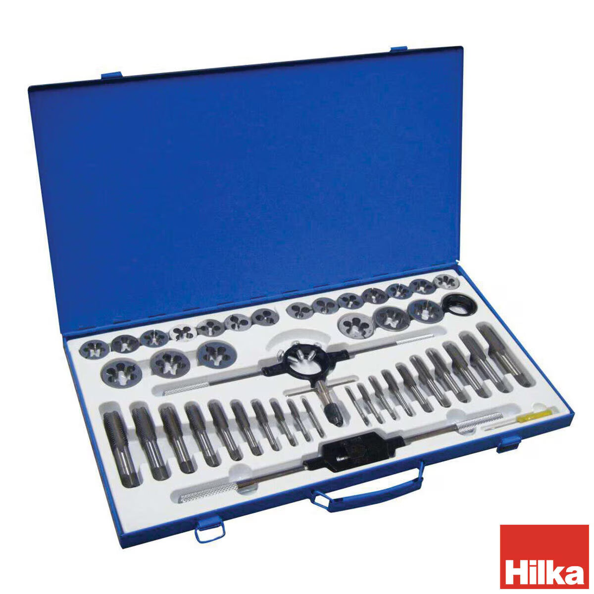 Hilka 45 Piece Tungsten Steel Tap & Die Set image 0