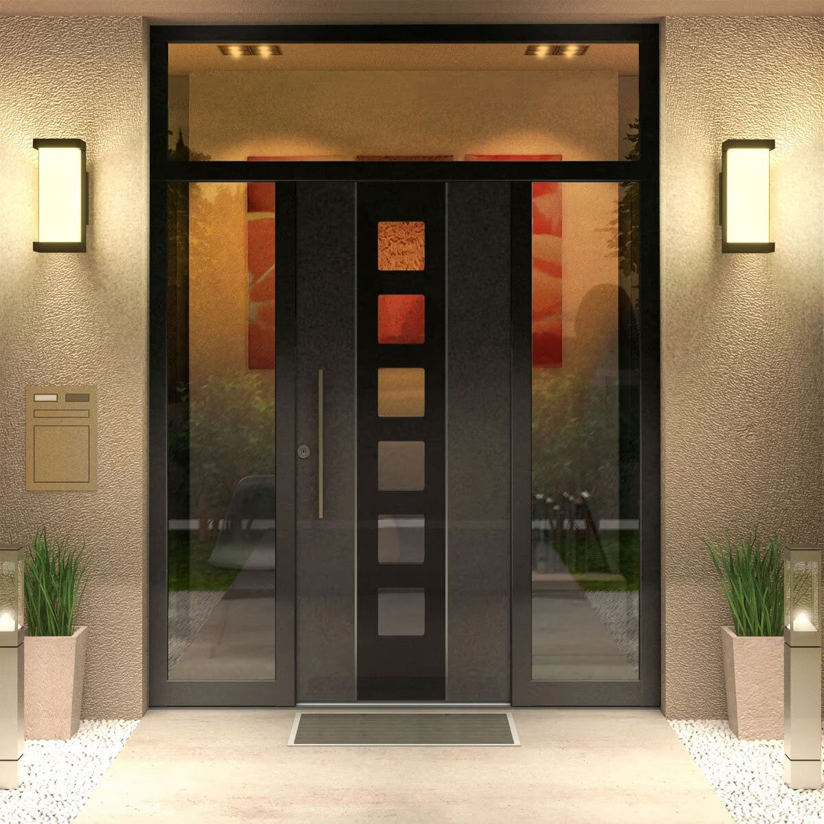 Atomi Smart Wifi Wall Light Sconce, 2 Pack image 1