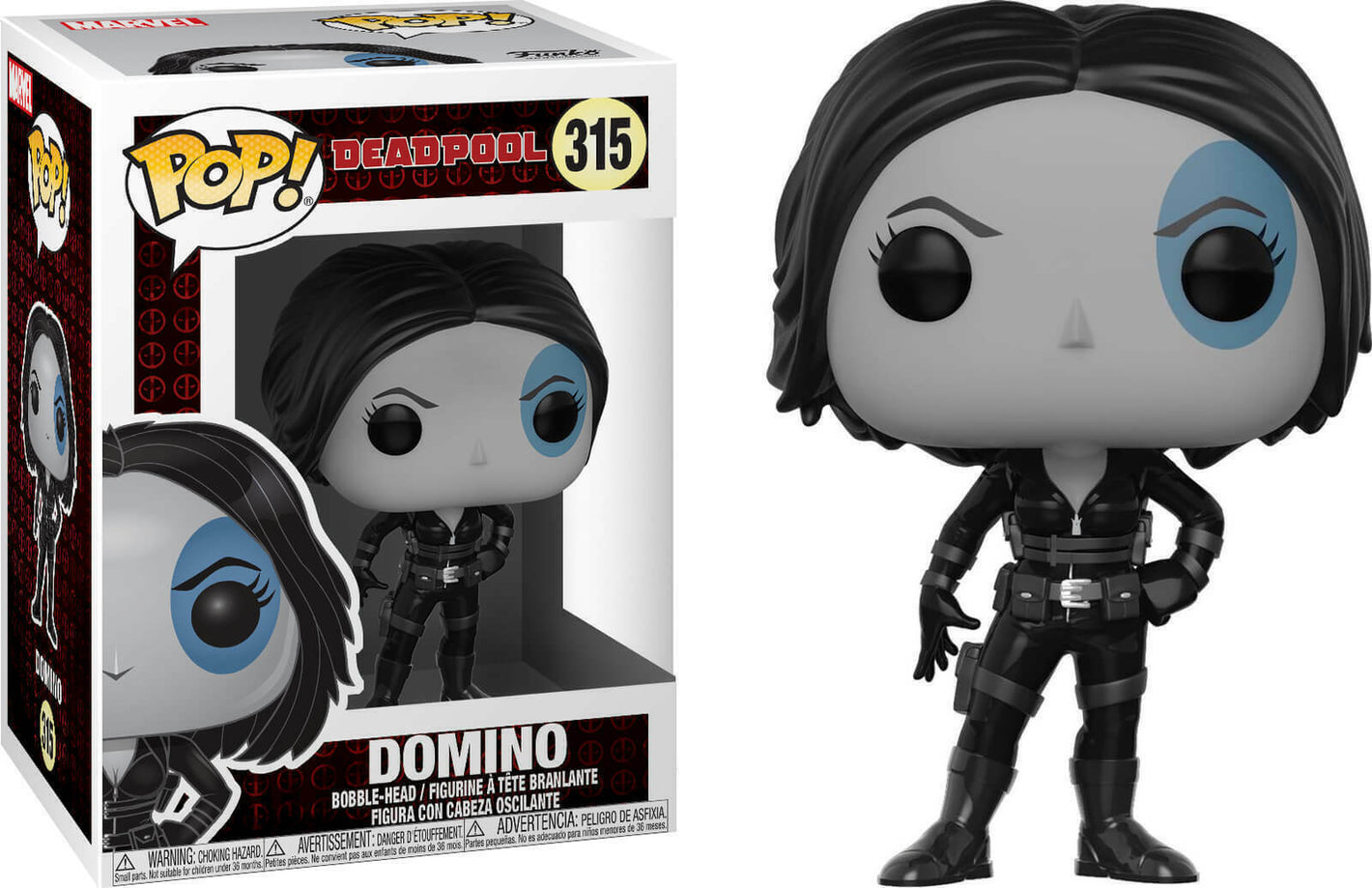 Funko Pop! Vinyl Marvel - Deadpool Domino image 0