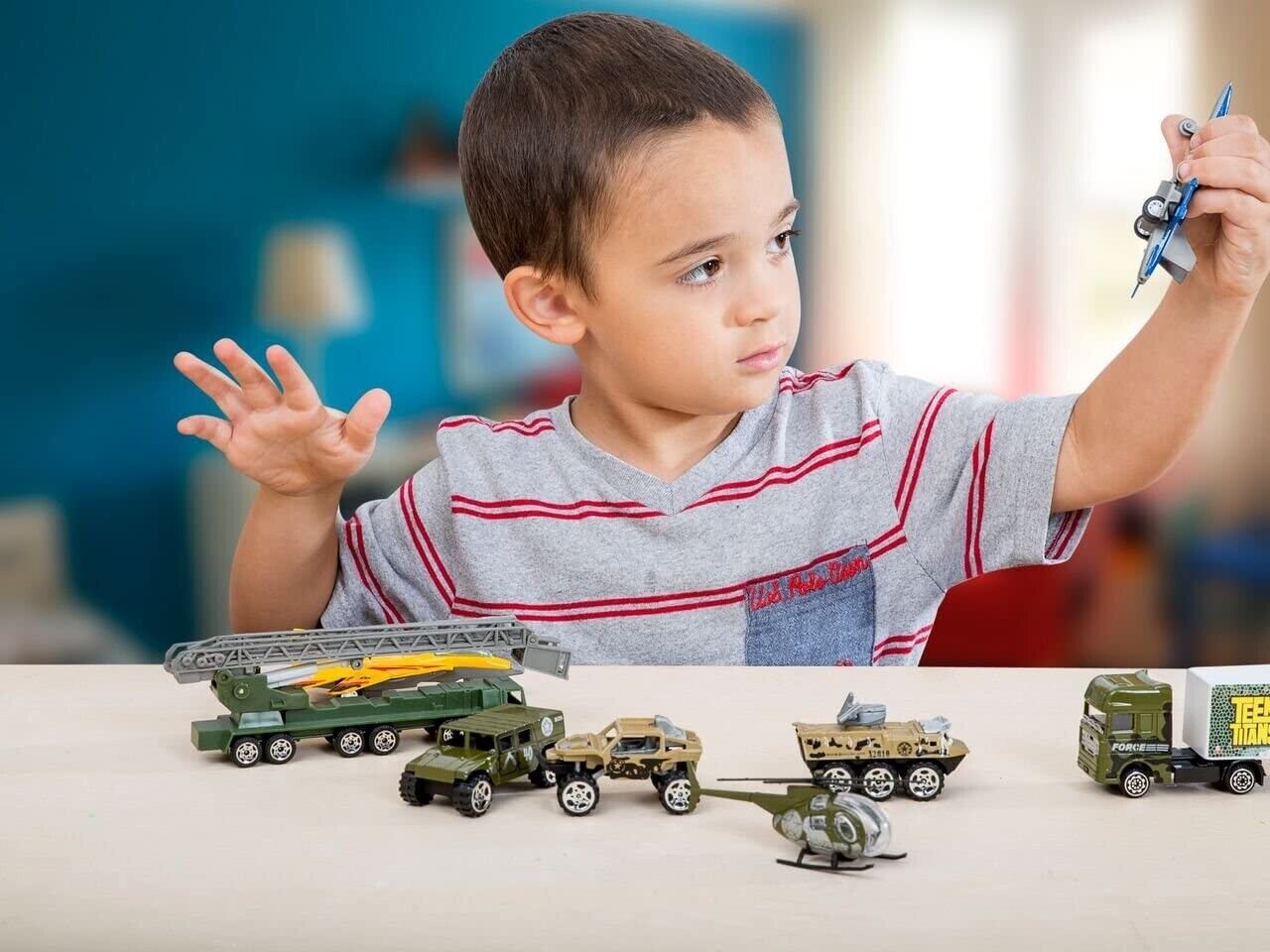 Big-Daddy Military Air Craft Set Die-Cast Metal image 3