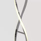 Lampadaire LED Artika Chrome Swirl