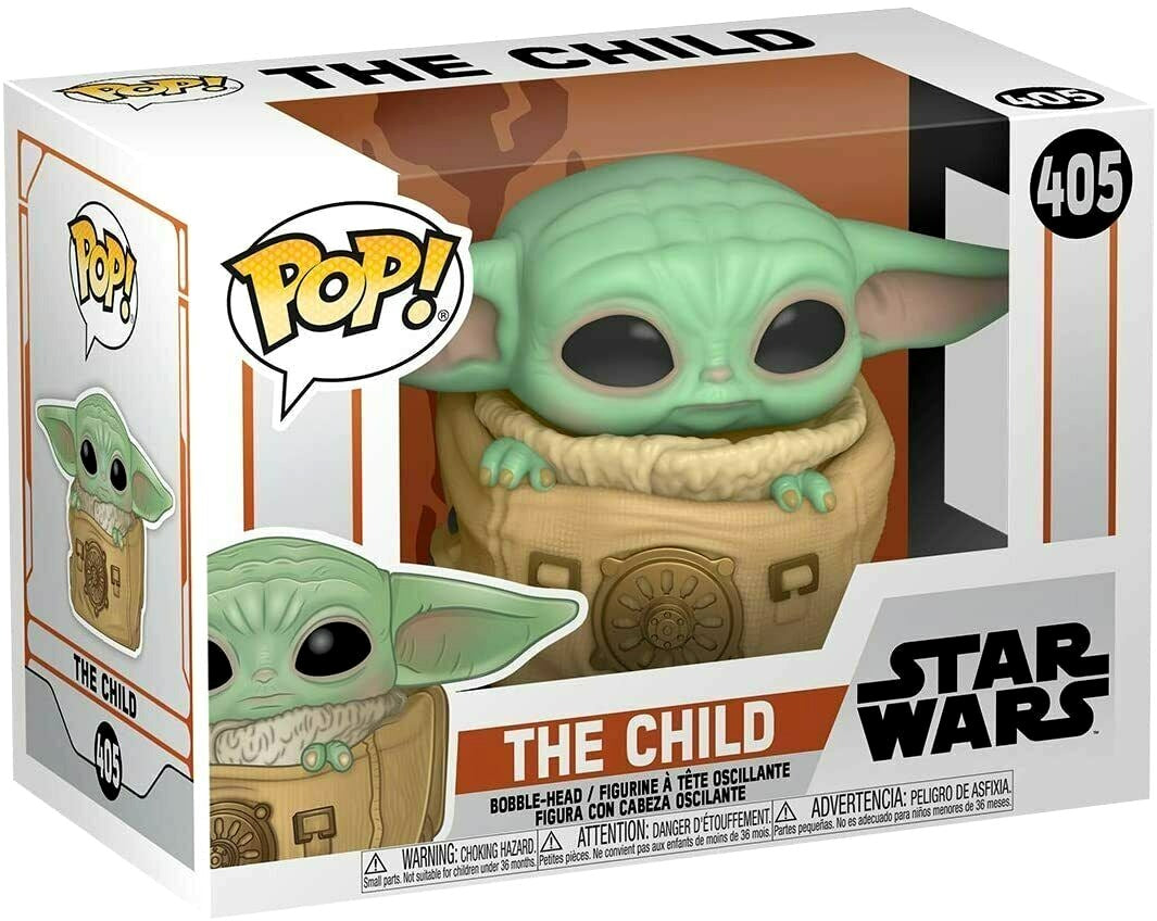Funko Pop! Star Wars: The Mandalorian - The Child in Bag #405 image 1