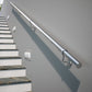 Stainless Steel Hand Rail Kit, 3.6M - Brushed