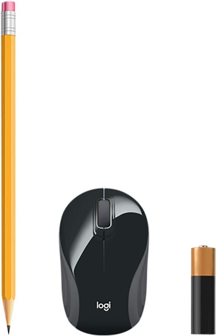 Logitech - Mini Wireless Optical Ambidextrous Mouse M187 image 5