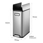 EKO Ecofly 30L Stainless Steel Bin image 7