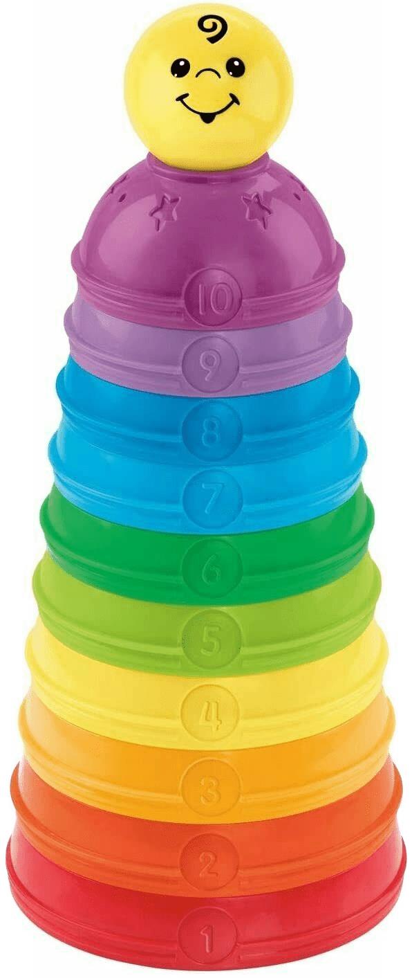 Fisher-Price Brilliant Basics Stack and Roll Cups image 3