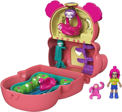 Polly Pocket Flip & Find Sloth Compact image 0