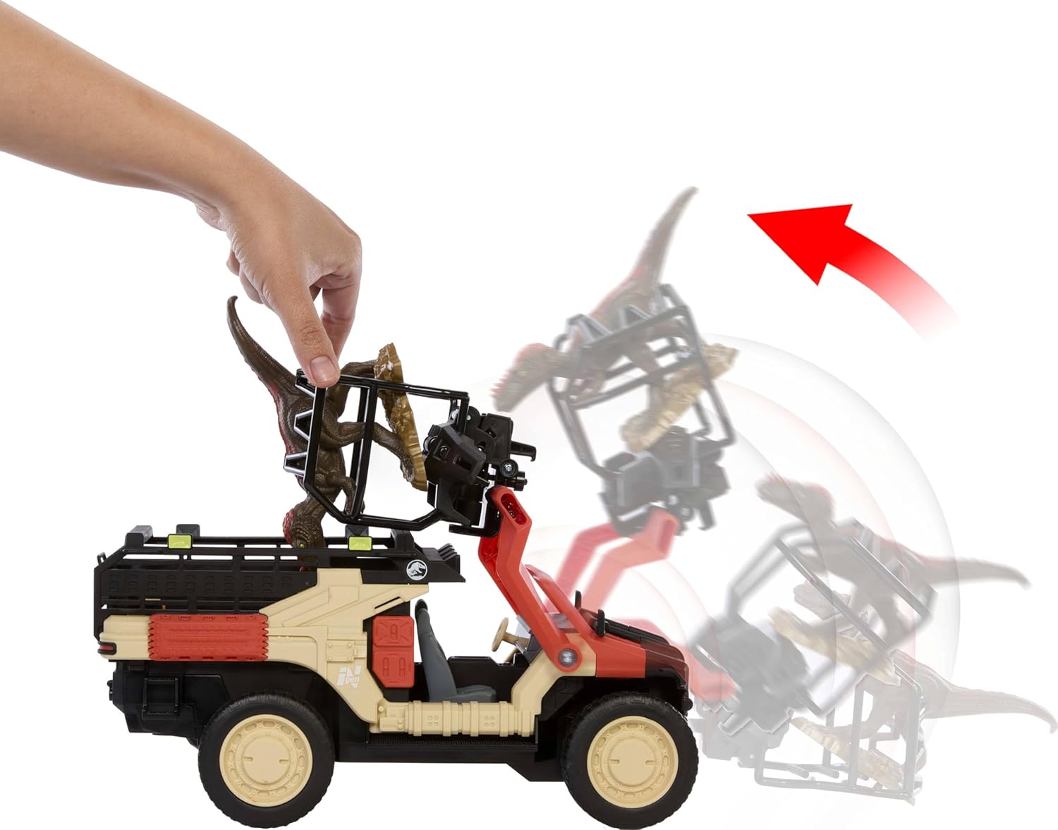 Matchbox RC Jurassic World Dino Catcher Truck – Remote Controlled image 6