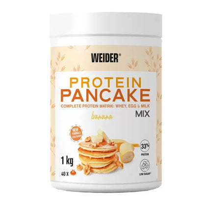 Weider Protein Pancake Mix in Banana / Vanilla 1kg