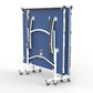 Butterfly Premium Indoor Table Tennis Table | 16mm Top | Rollaway | Playback | Net & Bats Included | Blue