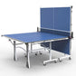 Butterfly Premium Indoor Table Tennis Table | 16mm Top | Rollaway | Playback | Net & Bats Included | Blue