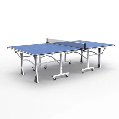 Butterfly Premium Indoor Table Tennis Table | 16mm Top | Rollaway | Playback | Net & Bats Included | Blue
