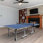 Butterfly Premium Indoor Table Tennis Table | 16mm Top | Rollaway | Playback | Net & Bats Included | Blue